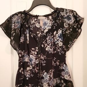 Knox Rose Target floral top with strings